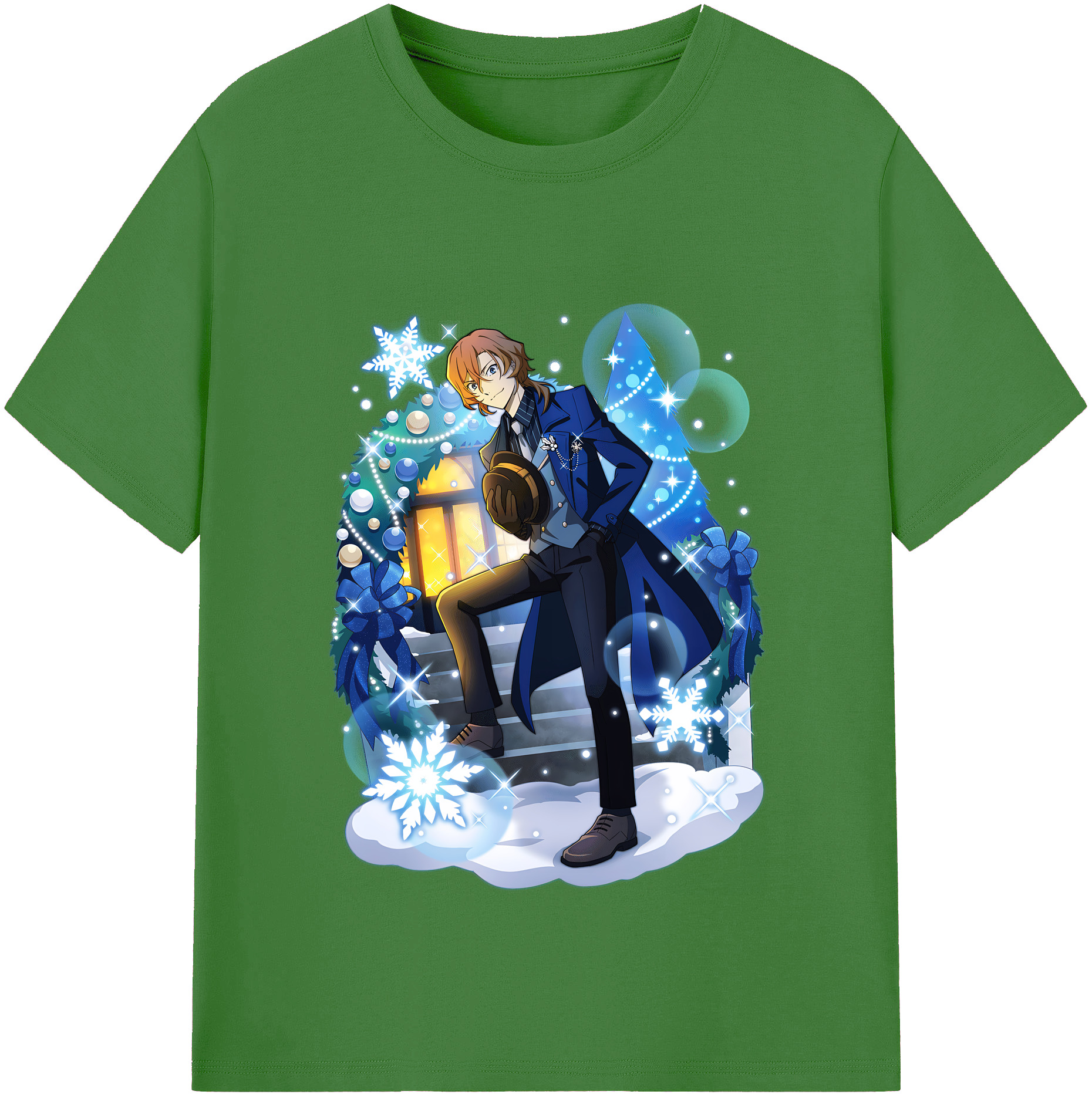 （画像用） 文豪ストレイドッグス Bungo Stray Dogs レディースカジュアルプリントTシャツ（綿100％）